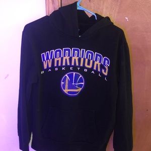 black golden state warriors hoodie